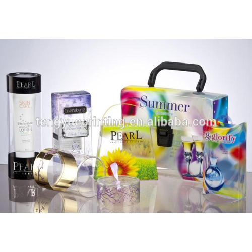 Shenzhen high quality transparent plastic packaging pvc pet box